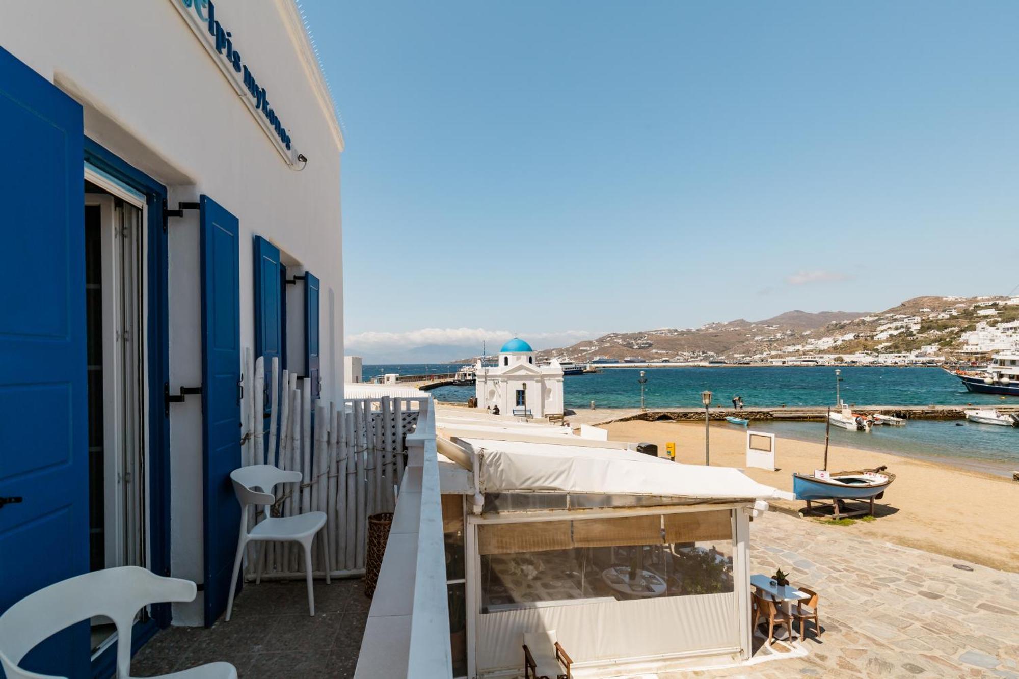 Elpis Mykonos Apartments - Mykonos Town Delos Port Eksteriør billede