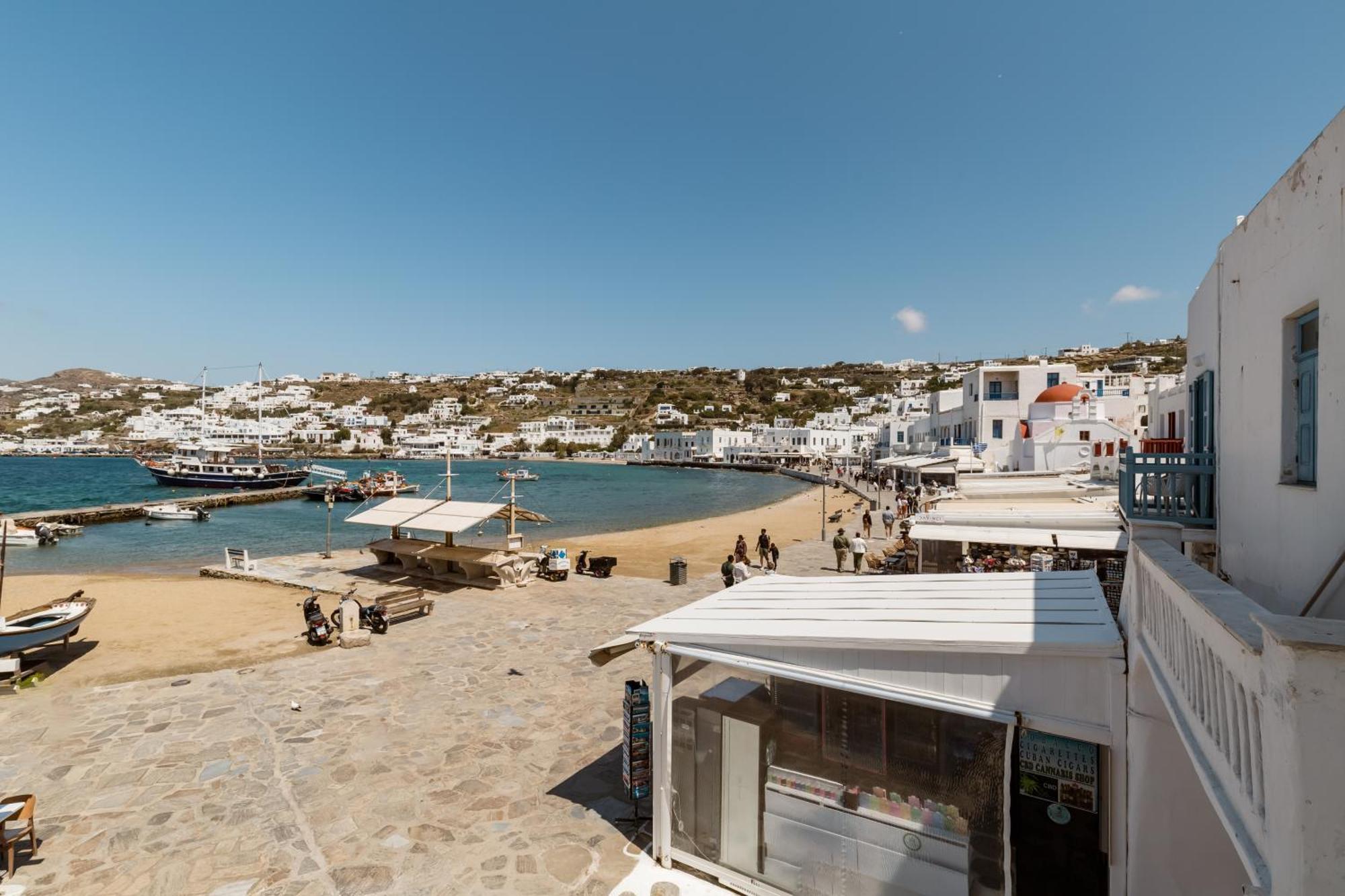 Elpis Mykonos Apartments - Mykonos Town Delos Port Eksteriør billede