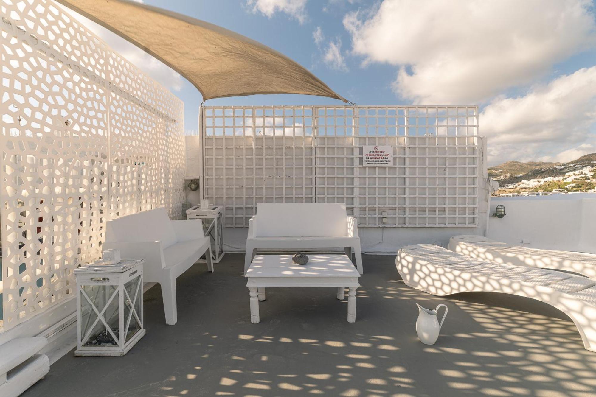 Elpis Mykonos Apartments - Mykonos Town Delos Port Eksteriør billede