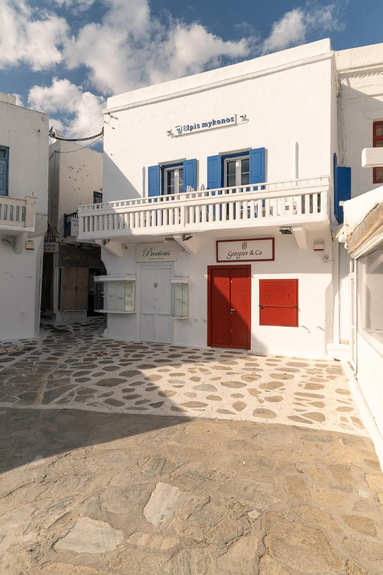 Elpis Mykonos Apartments - Mykonos Town Delos Port Eksteriør billede