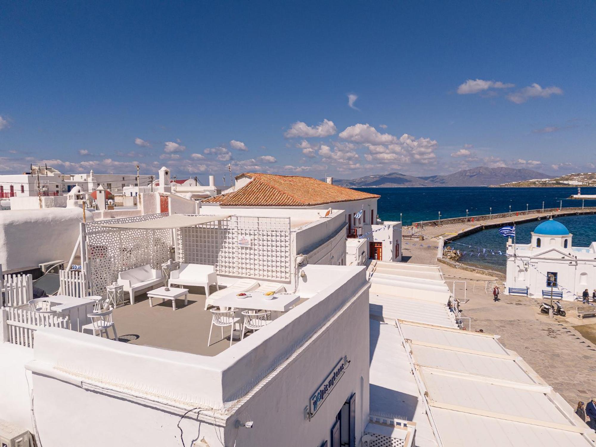 Elpis Mykonos Apartments - Mykonos Town Delos Port Eksteriør billede