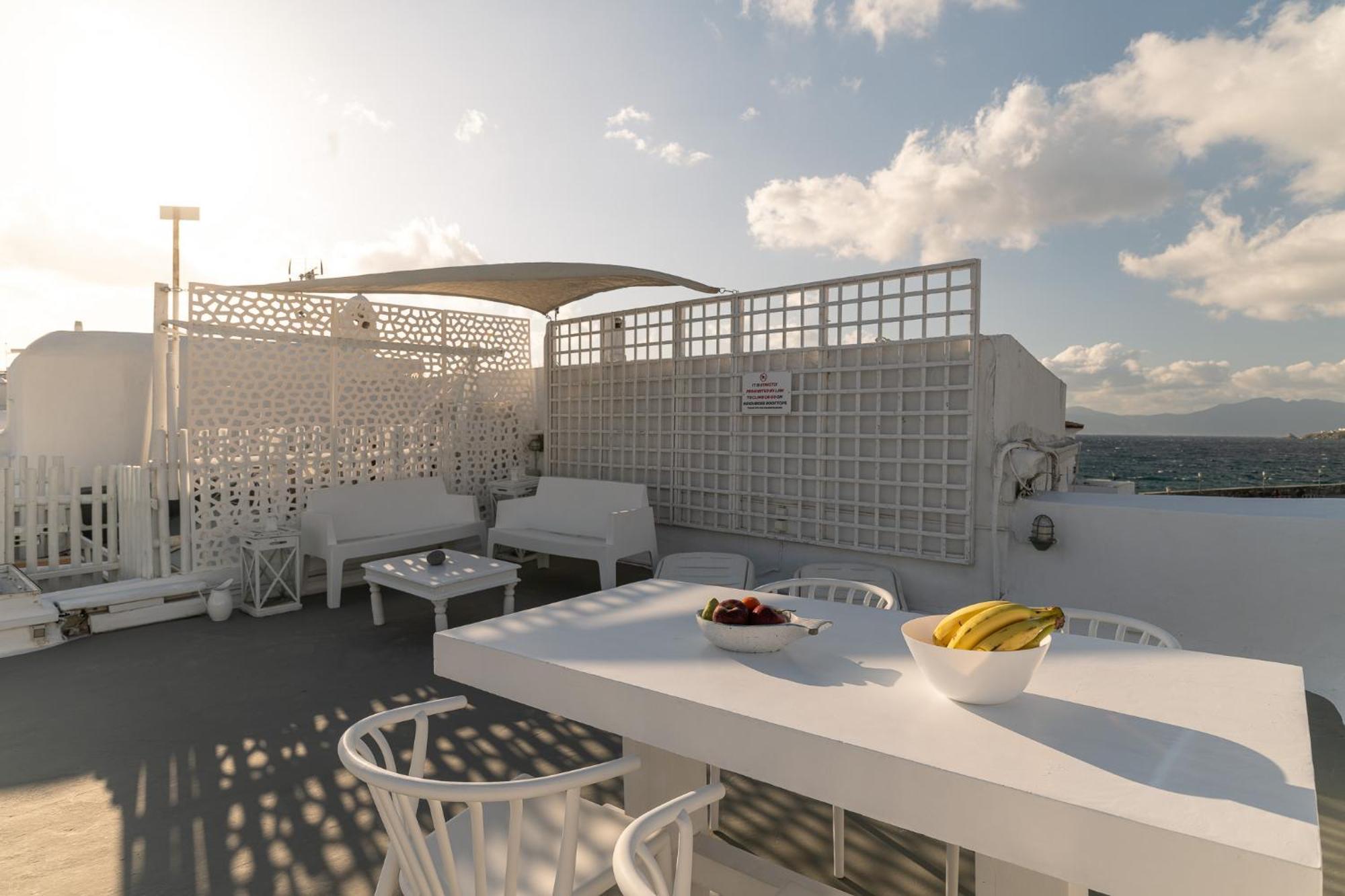 Elpis Mykonos Apartments - Mykonos Town Delos Port Eksteriør billede