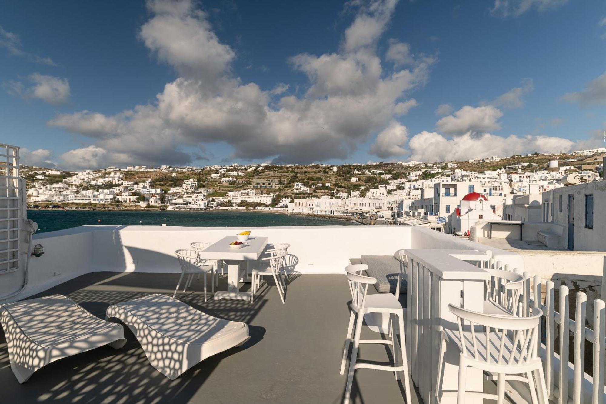 Elpis Mykonos Apartments - Mykonos Town Delos Port Eksteriør billede