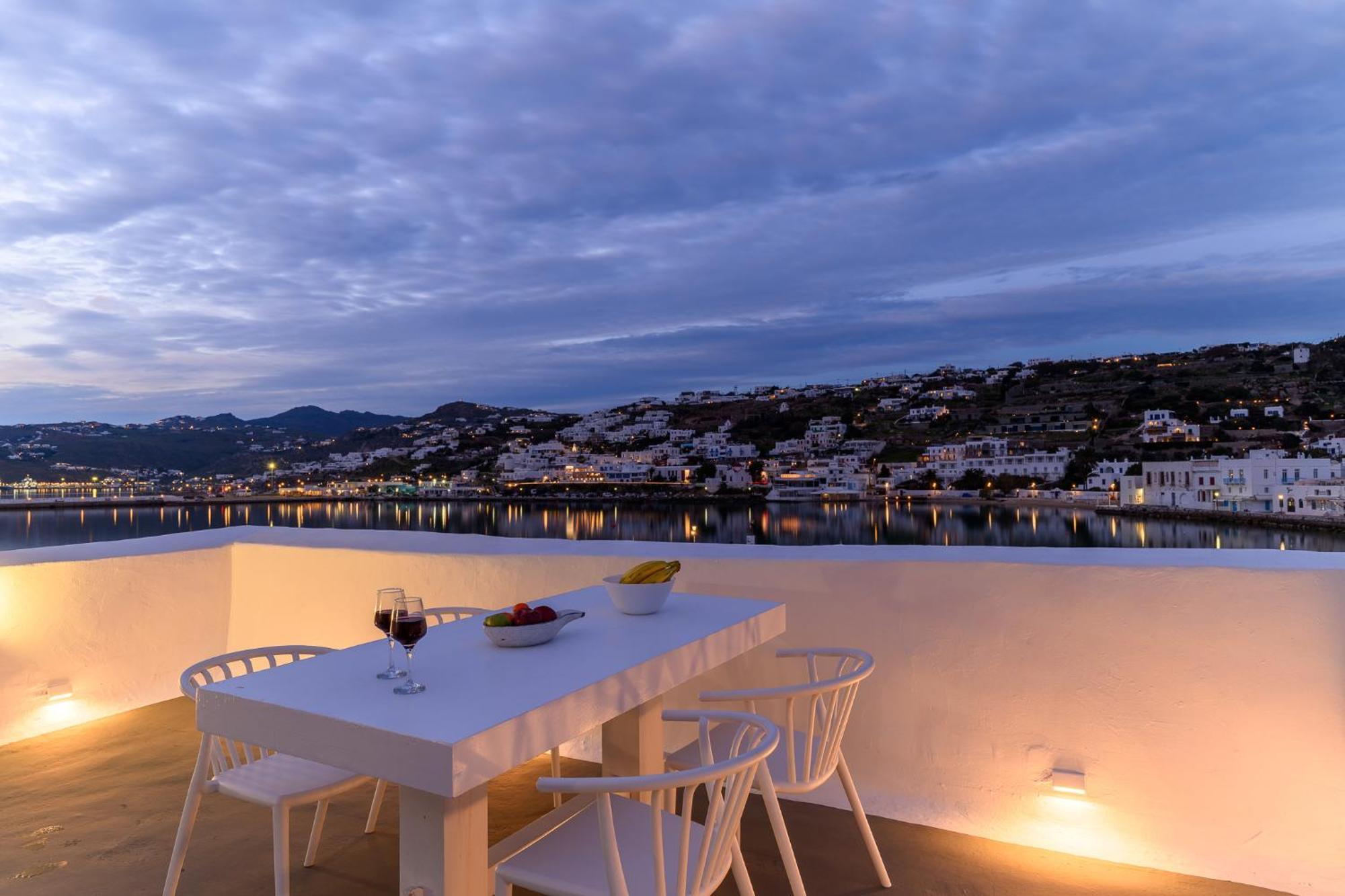 Elpis Mykonos Apartments - Mykonos Town Delos Port Eksteriør billede