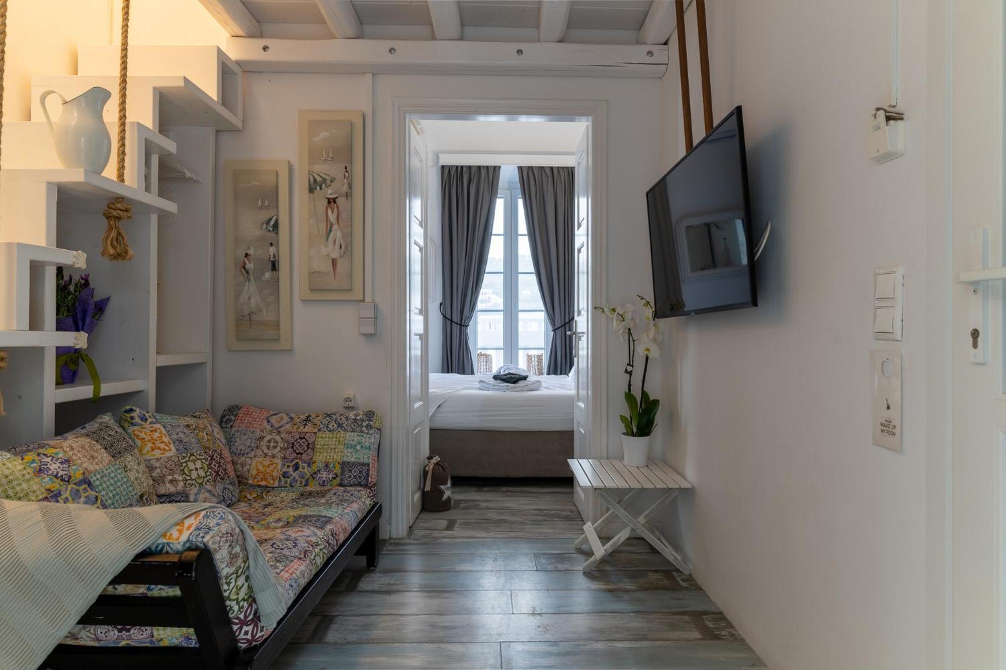 Elpis Mykonos Apartments - Mykonos Town Delos Port Eksteriør billede